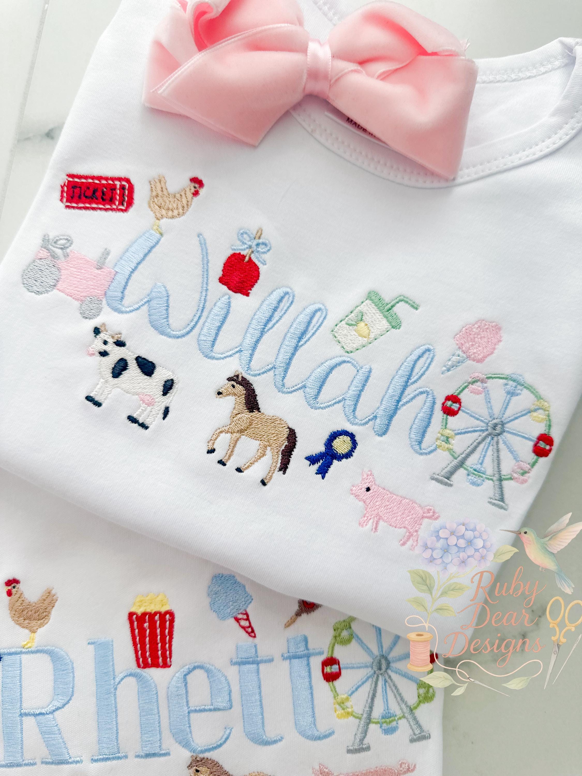 County State Fair Build Your Own Minis Set of 15 Machine Embroidery Designs