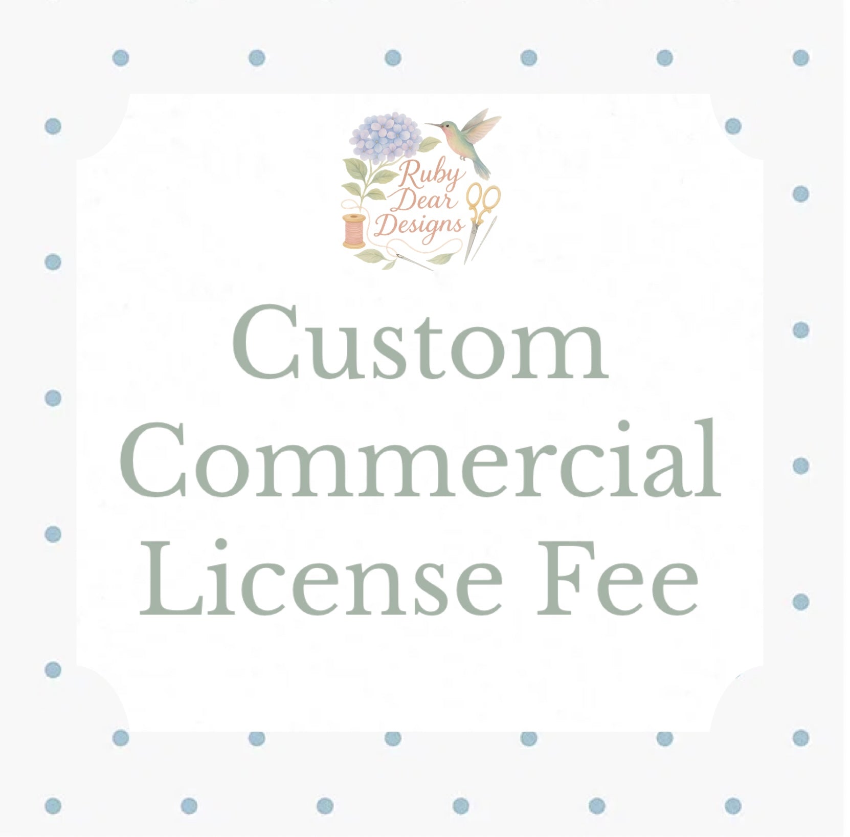 Marie Nicole Clothing Custom Limited Commercial License Fee Listing 350 Items