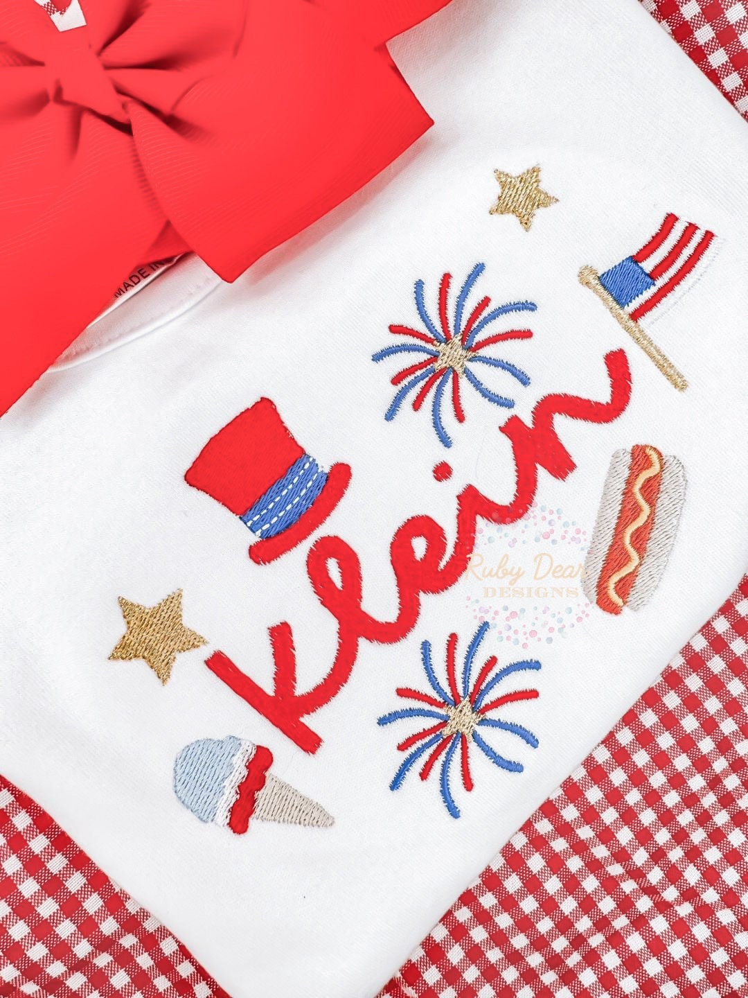 Build Your Own Patriotic Minis Bundle of 6 Designs Fill Stitch Machine Embroidery Design