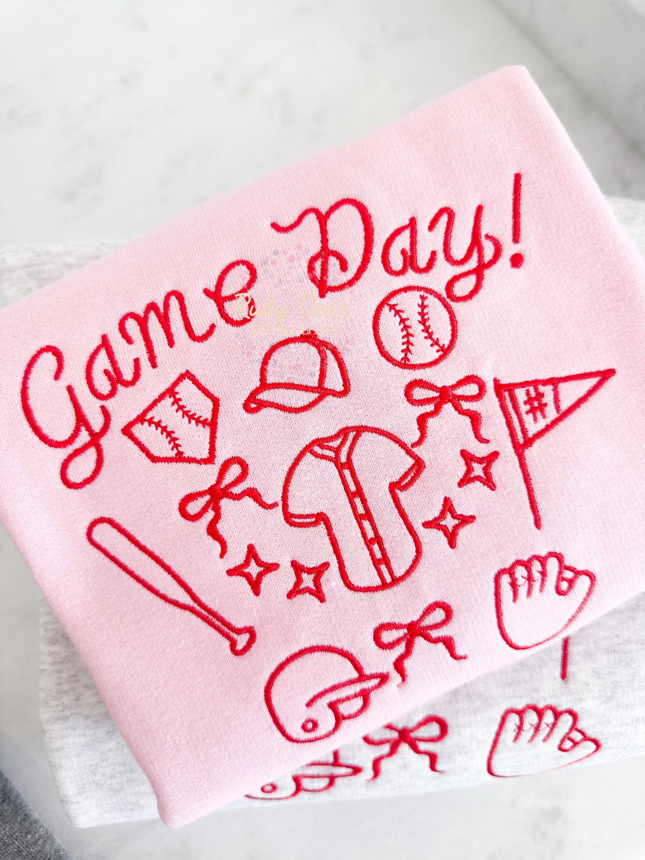 Build Your Own Baseball Satin Outline Minis Bundle of 12 Designs Machine Embroidery Design *Font is NOT included!*