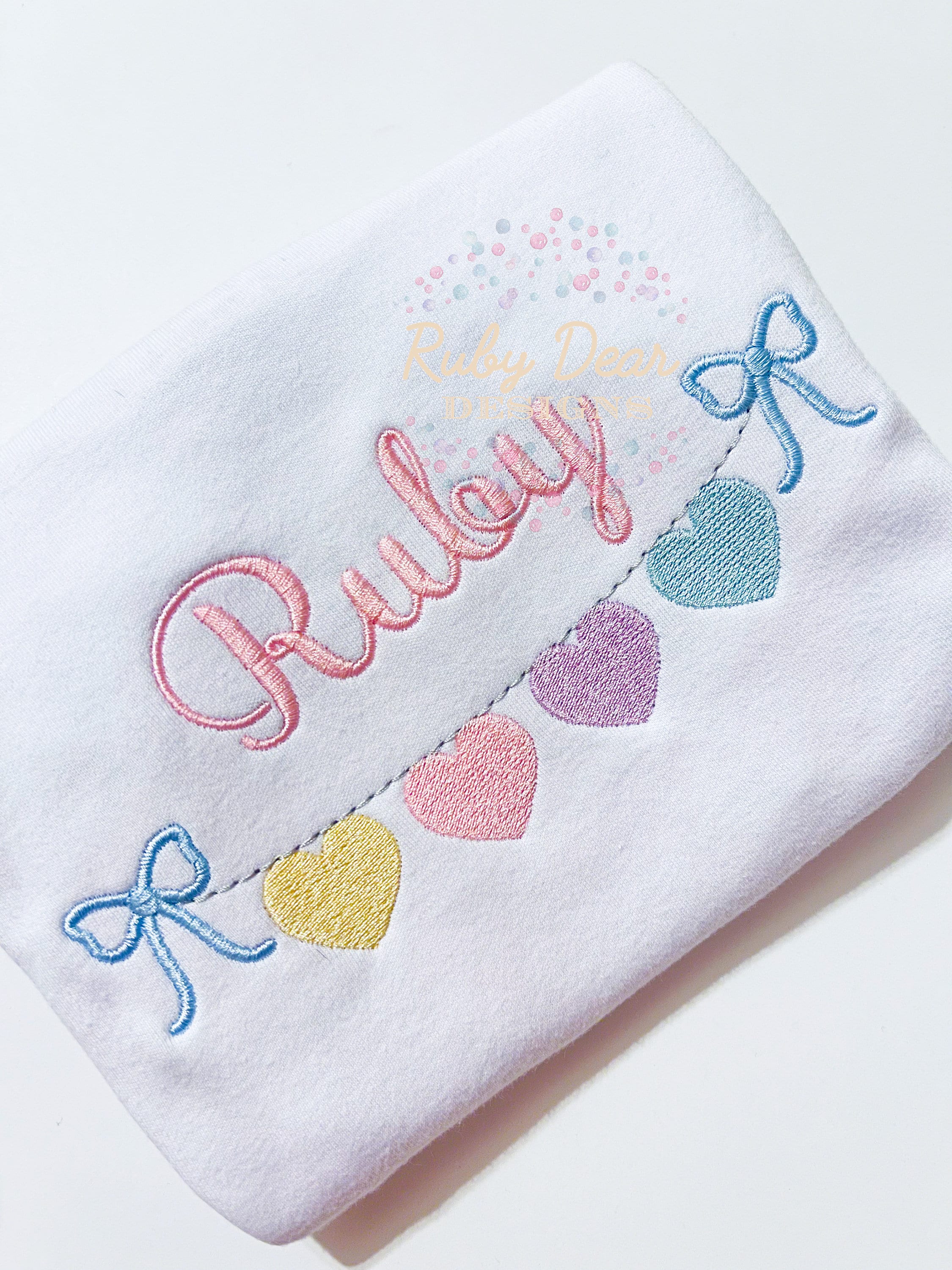 Hearts with Bows Swags