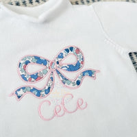 Classic Bow Appliqué Machine Embroidery Design