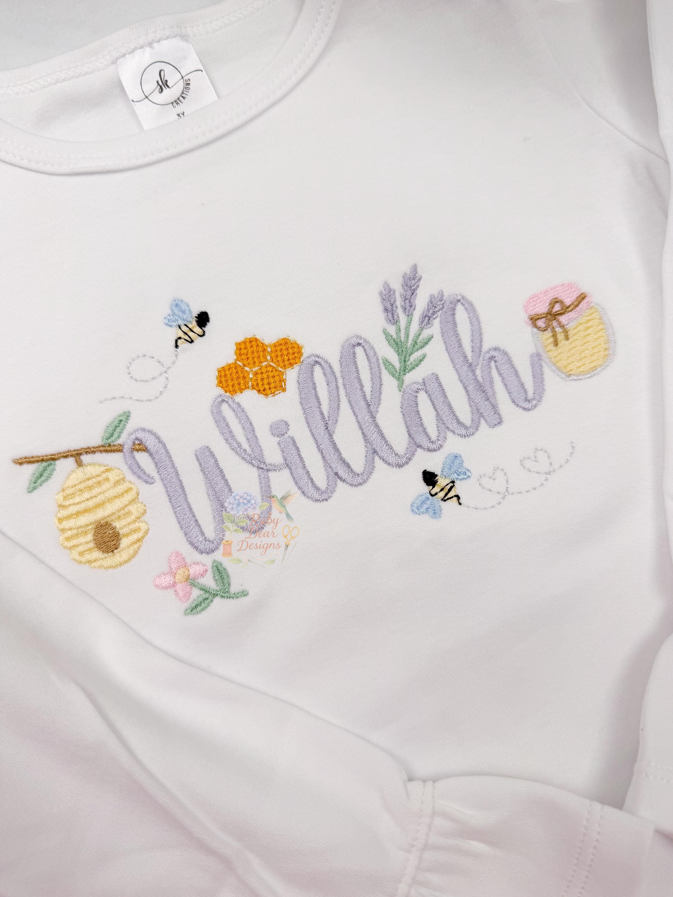 Bee Hive Minis Bundle of 7 Build Your Own Set Machine Embroidery Design